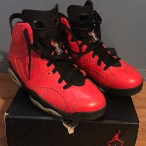 Infrared 23/black air Jordan 6